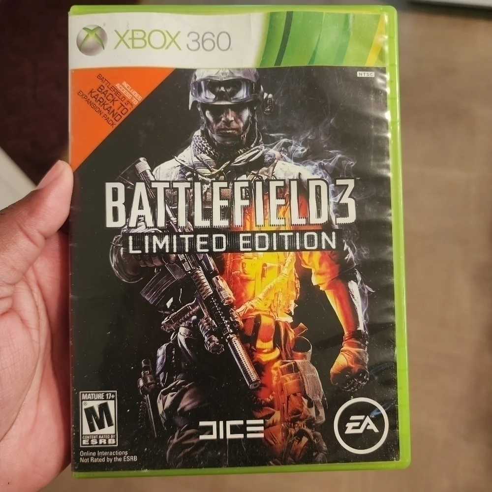 Battlefield 3 -- Limited Edition (Microsoft Xbox 360, 2011)